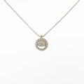 【新品】K18YG ダイヤモンドネックレス 0．217ct・G・SI2・GOOD