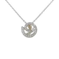 750WG／K18WG ダイヤモンドネックレス