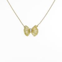 ヴァンクリーフ＆アーペル リボン ダイヤモンドネックレス