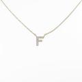 ヴァンドーム イニシャルF ネックレス