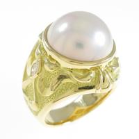 K18YG マベパールリング