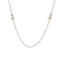 K18YG ダイヤモンドネックレス