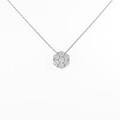 PT フラワー ダイヤモンドネックレス