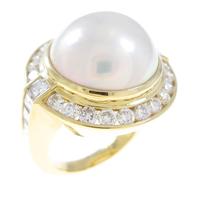 K18YG マベパールリング