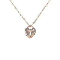 ティファニー ハートロック ミニ ネックレス