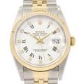 ロレックス 16233G デイトジャスト SSxYG 自動巻