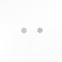 プラチナダイヤモンドピアス 0．242ct・0．265ct・F?I・SI2・VG?F