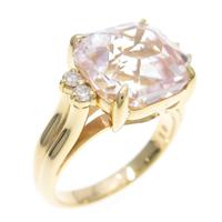 K18YG クンツァイトリング