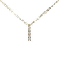 K18YG ダイヤモンドネックレス