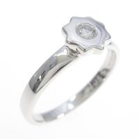 K18WG ダイヤモンドリング