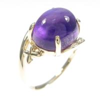 K10YG アメジストリング