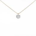 【リメイク】K18YG ダイヤモンドネックレス 0．541ct・H・I1・GOOD