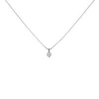 K18WG ダイヤモンドネックレス