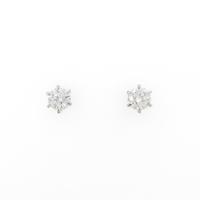 【リメイク】ST／プラチナ ダイヤモンドピアス 0．304ct・0．309ct・D・VS1・VG