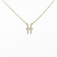 アーカー イニシャル ネックレス