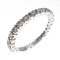 PT ハーフエタニティ ダイヤモンドリング