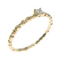 K18YG ダイヤモンドリング