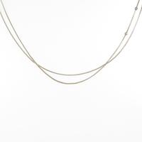 アガット K10YG ネックレス