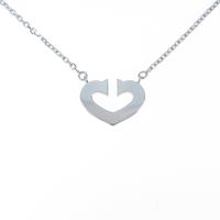 カルティエ Cハート ネックレス