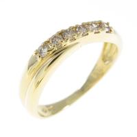 K18YG ダイヤモンドリング