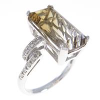 14KWG クオーツリング