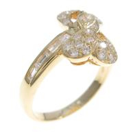 750YG ダイヤモンドリング