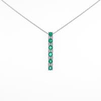 PT エメラルドネックレス