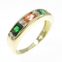 K18YG カラーストーンリング