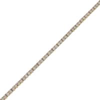 K18YG ダイヤモンドブレスレット