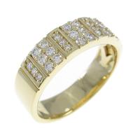 【リメイク】K18YG ダイヤモンドリング