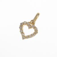 K18YG ダイヤモンドペンダント