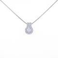 【新品】プラチナダイヤモンドネックレス 0．285ct・E・SI2・VG