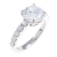 【リメイク】プラチナダイヤモンドリング 1．527ct・D・SI2・GOOD