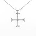 ミズキ クロス ダイヤモンドネックレス