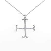 ミズキ クロス ダイヤモンドネックレス