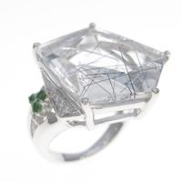 K18WG クオーツリング