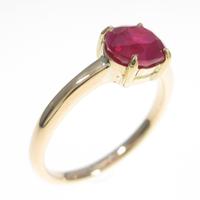 K18YG ルビーリング