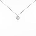 プラチナダイヤモンドネックレス 0．326ct・G・I1・VG
