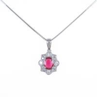 PT ルビーネックレス