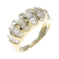 K18YG ダイヤモンドリング