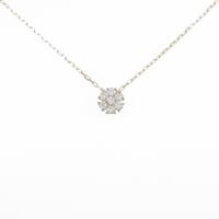 【リメイク】K18YG ダイヤモンドネックレス