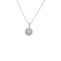 プラチナダイヤモンドネックレス 1．084ct・H・SI2・VG