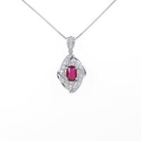 PT ルビーネックレス