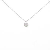 PT1000／PT ソリティア ダイヤモンドネックレス