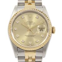 ロレックス 16233G デイトジャスト SSxYG 自動巻