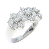 PT フラワー ダイヤモンドリング