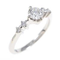 プラチナダイヤモンドリング 0．278ct・F・VVS2・EXT