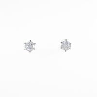 【リメイク】ST／プラチナダイヤモンドピアス 0．505ct・1．516ct・E?F・VS1・VG?G
