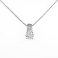 プラチナダイヤモンドネックレス 0．554ct・D・SI2・VG