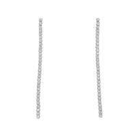 【新品】K18WG ダイヤモンドピアス